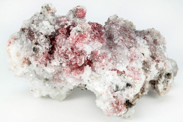 Vibrant-Red Cinnabar with Calcite - Cocineras Mine #212740
